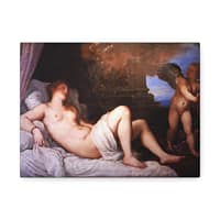 1068770393259650267_2048.jpeg Danaë - Titian (c. 1544-46) - Renaissance Canvas Print