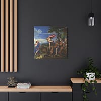 11180993708746721825_2048.jpeg Bacchus and Ariadne - Titian (c. 1520-23) - Renaissance Canvas Print