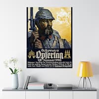 12706281800510842837_2048.jpeg Altona's Opfertag, 18. Januar - Wilhelm Battermann (1916) - Patriotic WWI Poster Print