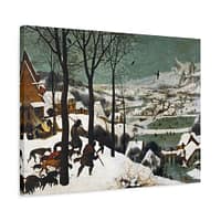 1444058407905696585_2048.jpeg Hunters in the Snow - Pieter Bruegel the Elder (1565) - Renaissance Canvas Print
