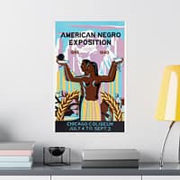 14912839665621548898_2048.jpeg American Negro Exposition - Robert Savon Pious (1940) - Art Deco Poster Print
