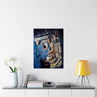 15035201551884266919_2048.jpeg Apollo 12 Command Module Concept - NASA (1969) - Space Age Poster Print