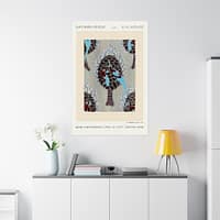 15137204581515662065_2048.jpeg Bird Pattern Pochoir Print in Oriental style - E. A. Séguy (1914) - Art Nouveau Poster Print