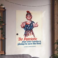 1825639253380845543_2048.jpeg Be Patriotic - Sign Your Country's Pledge to Save the Food - Paul Stahr (1918) - Patriotic WWI Poster Print
