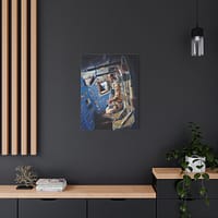 18293696620141253929_2048.jpeg Apollo 12 Command Module Concept - NASA (1969) - Space Age Canvas Print