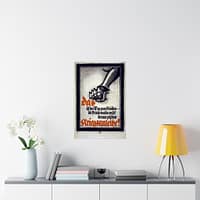 1890234939087837151_2048.jpeg Das ist der Weg zum Frieden - die Feinde wollen es so! (Lighter Version) - Lucien Bernhard (1917) - Patriotic WWI Poster Print
