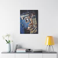 2522962220990305624_2048.jpeg Apollo 12 Command Module Concept - NASA (1969) - Space Age Canvas Print
