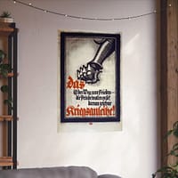 3610632748598294677_2048.jpeg Das ist der Weg zum Frieden - die Feinde wollen es so! (Lighter Version) - Lucien Bernhard (1917) - Patriotic WWI Poster Print