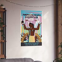 3868031930095442970_2048.jpeg American Negro Exposition - Robert Savon Pious (1940) - Art Deco Poster Print