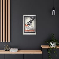 4356809176351693745_2048.jpeg Das ist der Weg zum Frieden - die Feinde wollen es so! (Lighter Version) - Lucien Bernhard (1917) - Patriotic WWI Canvas Print