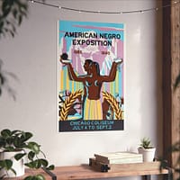490519272339548969_2048.jpeg American Negro Exposition - Robert Savon Pious (1940) - Art Deco Poster Print