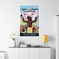 584871400560082245_2048.jpeg American Negro Exposition - Robert Savon Pious (1940) - Art Deco Poster Print