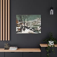 715525242759251699_2048.jpeg Hunters in the Snow - Pieter Bruegel the Elder (1565) - Renaissance Canvas Print