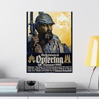 8021263910146669683_2048.jpeg Altona's Opfertag, 18. Januar - Wilhelm Battermann (1916) - Patriotic WWI Poster Print