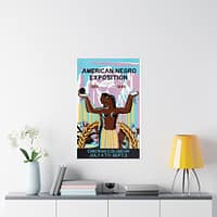 8612711722360781212_2048.jpeg American Negro Exposition - Robert Savon Pious (1940) - Art Deco Poster Print