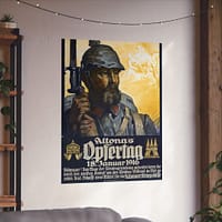 8776729992522273401_2048.jpeg Altona's Opfertag, 18. Januar - Wilhelm Battermann (1916) - Patriotic WWI Poster Print