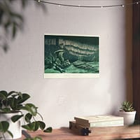 16044784405283395340_2048.jpeg Aurora Borealis in High Latitudes - William MacKenzie’s National Encyclopedia (1891) - Vintage Lithograph Poster Print