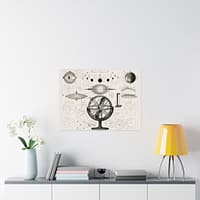 18323283327862293530_2048.jpeg Astronomical Spheres, Charts and Diagrams - Johann Georg Heck (1849) - Vintage Lithograph Poster Print