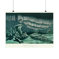 4969204765383857560_2048.jpeg Aurora Borealis in High Latitudes - William MacKenzie’s National Encyclopedia (1891) - Vintage Lithograph Poster Print