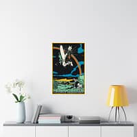 9693019030045032564_2048.jpeg Rainbow Obstacle (Hindernis Regenbogen) - Moriz Jung (1911) - Vintage Lithograph Poster Print