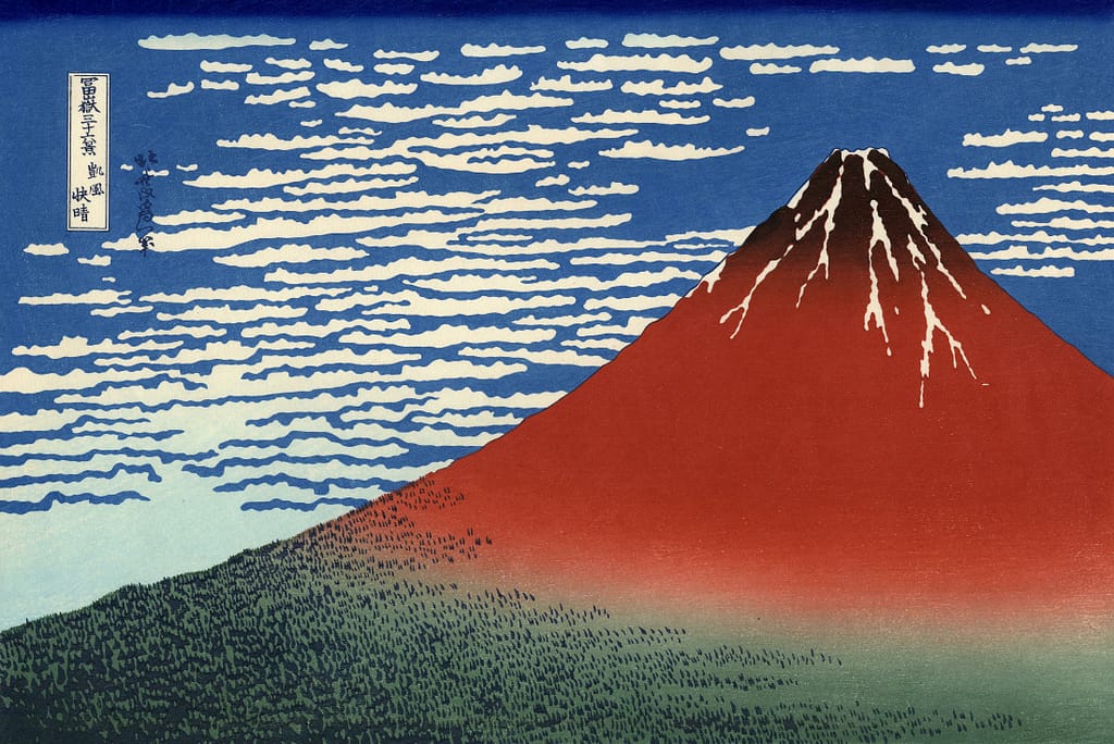 Red Fuji (South Wind, Clear Sky)