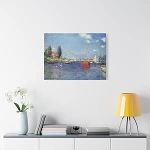 1062495377855399268_2048-1.jpeg Red Boats, Argenteuil – Claude Monet (1875) – Impressionist Canvas Print