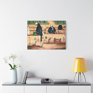 13679594858562909111_2048-1.jpeg Garden of Death fresco at Tampere Cathedral – Hugo Simberg (1906) – Renaissance Style Canvas Print