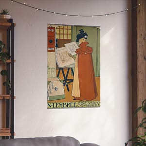 15155669319031936809_2048-1.jpeg N. Lembrée, Encadrements – Théo Van Rysselberghe (1897) – Art Nouveau Poster Print
