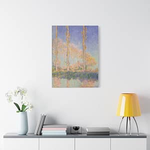 15468606650503081020_2048-1.jpeg Poplars – Claude Monet (1891) – Impressionist Canvas Print