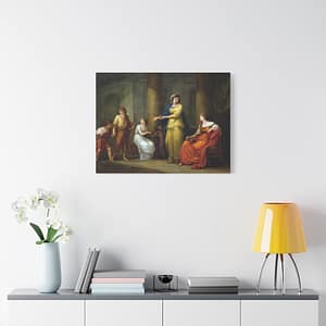 16059248779693903129_2048-1.jpeg Cornelia, Mother of the Gracchi – Angelica Kauffman (1785) – Classical Canvas Print