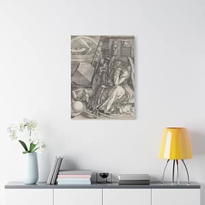 3994688691969396109_2048-1.jpeg Melencolia I – Albrecht Dürer (1514) – Renaissance Canvas Print
