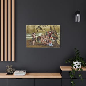 5544740963256097721_2048-1.jpeg Tametomo and the inhabitants of Onoshima Island – Katsushika Hokusai (1811) – Japanese Woodblock Canvas Print