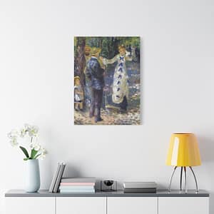 7692574467323193753_2048-1.jpeg The Swing – Pierre-Auguste Renoir (1876) – Impressionist Canvas Print