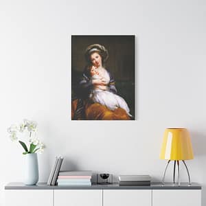 779362749826788489_2048-1.jpeg Self-Portrait with Julie (Maternal Tenderness) – Élisabeth Vigée Le Brun (1787) – Classical Canvas Print