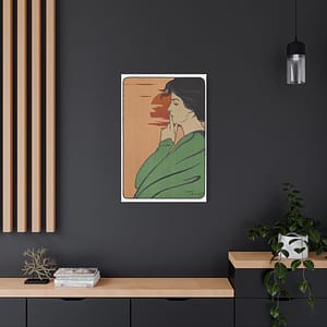 11269727026537394074_2048.jpeg L'Heure du Silence - Henri Georges J. I. Meunier (1897) - Art Nouveau Canvas Print