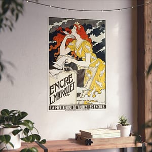 4322418677703688815_2048.jpeg Encre L. Marquet - Eugene Samuel Grasset (1892) - Art Nouveau Poster Print