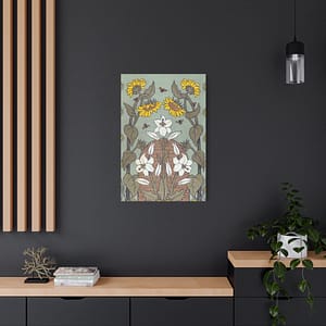 10349884222094581260_2048.jpeg Bees and Beehive – Suze Fokker (1898) – Art Nouveau Canvas Print