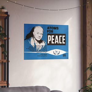 13210469934755597049_2048.jpeg Atoms for Peace – Free World Magazine (c. 1950s) – Atomic Age Poster Print