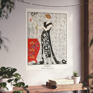 14338173335900676533_2048.jpeg Fumée - Robe du soir, de Beer - George Barbier (1921) - Art Deco Poster Print