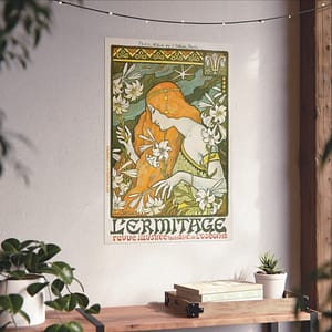 14625141703517711663_2048.jpeg L'Ermitage - Paul Berthon (1897) - Art Nouveau Poster Print