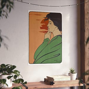 1558939063051869489_2048.jpeg L'Heure du Silence - Henri Georges J. I. Meunier (1897) - Art Nouveau Poster Print
