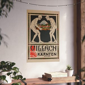 16171198880132866693_2048.jpeg Villach, Kärnten (Carinthia) – Pietro A. Sencig (c. 1900s) – Art Nouveau Poster Print