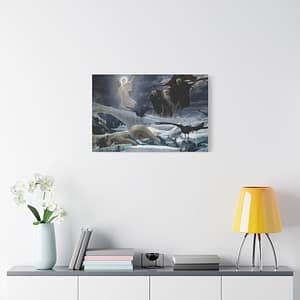 17013395202480528408_2048.jpeg Ahasuerus at the End of the World – Adolf Hirémy-Hirschl (1888) – Classical Canvas Print