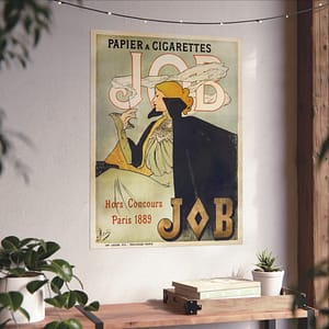 1921424152141169646_2048.jpeg Job Cigarettes ad – Alphonse Mucha (1889) – Art Nouveau Poster Print