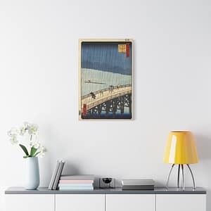 431139755045508884_2048.jpeg Sudden Shower over Shin-Εhashi Bridge and Atake β Utagawa Hiroshige (1857) β Japanese Woodblock Canvas Print