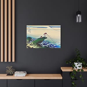 476342748532623088_2048.jpeg Kajikazawa in Kai Province - Katsushika Hokusai (c. 1830) - Japanese Woodblock Canvas Print