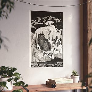 5624886761494997215_2048.jpeg Kerstnacht - Theo van Hoytema (1894) - Art Nouveau Poster Print