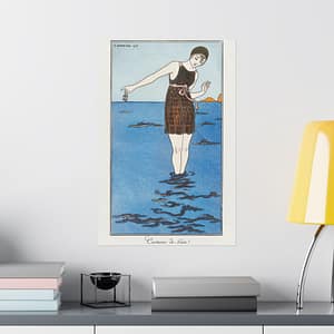 6371425944457362205_2048.jpeg Costumes Parisiens, Grande robe du soir - George Barbier (1913) - Art Deco Poster Print