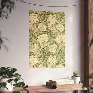 6408075817902874652_2048.jpeg Chrysanthemum - William Morris (1877) - Botanical Poster Print