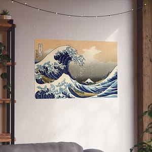 9012295572640195184_2048.jpeg The Great Wave off Kanagawa by Katsushika Hokusai - Japanese Wall Art Poster, Asian Decor, Ukiyo-e Woodblock Print